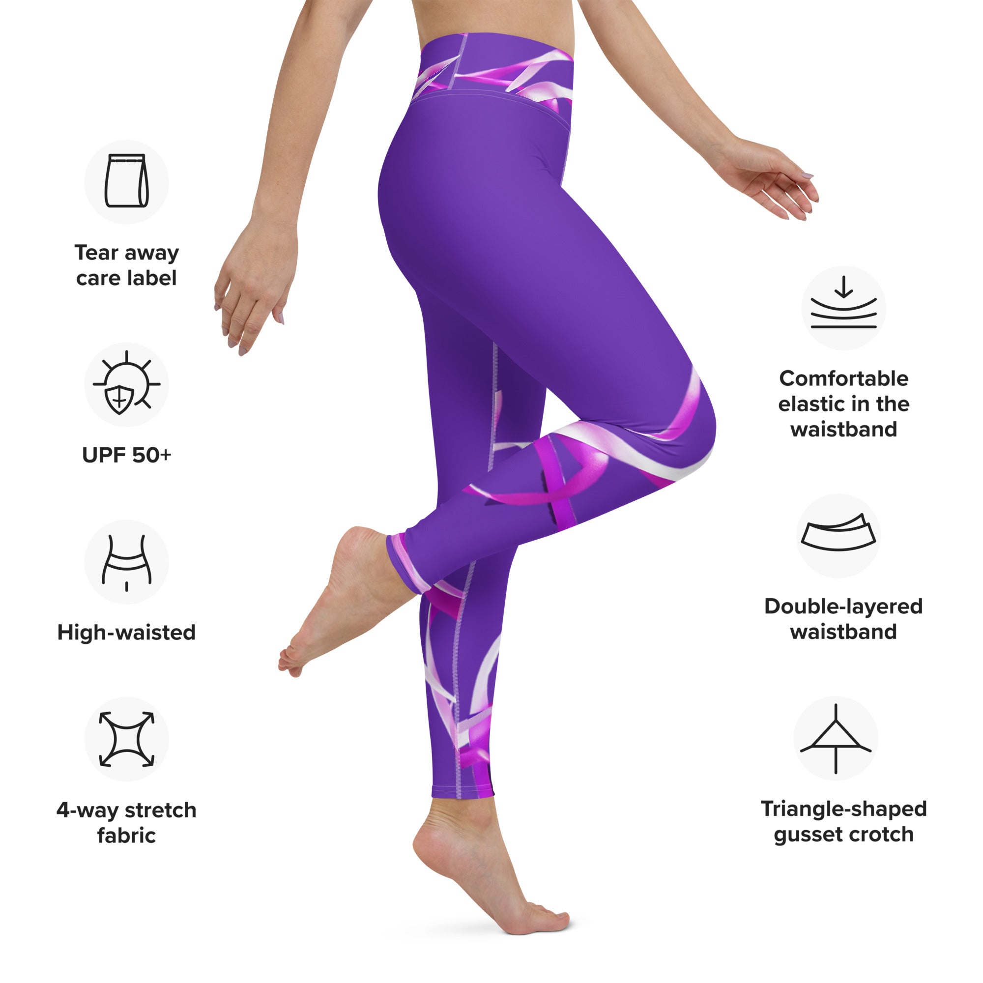Unique Look Leggings. Gym or Yoga Pants. Abstract Modern Art Streetwear by WickedYo.